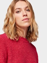Pullover in Rippoptik - Frauen - dawn pink melange Pullover in Rippoptik - Frauen - dawn pink melange - 9 - TOM TAILOR