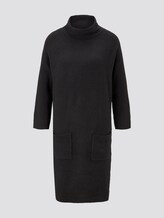 Strickkleid in Boucle-Optik - Frauen - Deep Black Strickkleid in Boucle-Optik - Frauen - Deep Black - 7 - TOM TAILOR