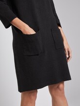 Strickkleid in Boucle-Optik - Frauen - Deep Black Strickkleid in Boucle-Optik - Frauen - Deep Black - 9 - TOM TAILOR