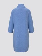 Strickkleid in Boucle-Optik - Frauen - sea blue melange Strickkleid in Boucle-Optik - Frauen - sea blue melange - 8 - TOM TAILOR