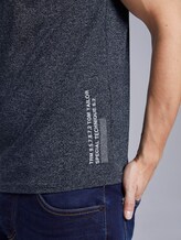 Strukturiertes T-shirt - Männer - navy white mock twist Strukturiertes T-shirt - Männer - navy white mock twist - 9 - TOM TAILOR
