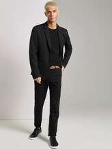 Strickpullover mit feiner Struktur - Männer - Black Strickpullover mit feiner Struktur - Männer - Black - 3 - TOM TAILOR Denim