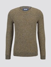 Strukturierter Pullover - Männer - navy mouline structure Strukturierter Pullover - Männer - navy mouline structure - 7 - TOM TAILOR