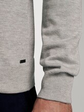 Pullover mit Rollkragen - Männer - offwhite fine stripe Pullover mit Rollkragen - Männer - offwhite fine stripe - 9 - TOM TAILOR