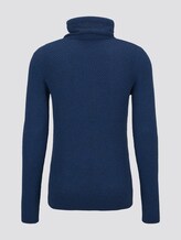 Strukturierter Hoodie - Männer - blue mouline structure Strukturierter Hoodie - Männer - blue mouline structure - 8 - TOM TAILOR