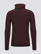 Strukturierter Hoodie - Männer - navy red mouline structure Strukturierter Hoodie - Männer - navy red mouline structure - 8 - TOM TAILOR