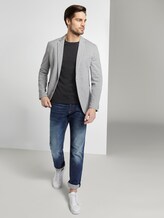 gestreifter Pullover - Männer - grey fine stripe gestreifter Pullover - Männer - grey fine stripe - 3 - TOM TAILOR