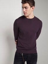 gestreifter Pullover - Männer - burgundy fine stripe gestreifter Pullover - Männer - burgundy fine stripe - 5 - TOM TAILOR
