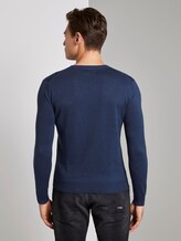 gestreifter Pullover - Männer - blue fine stripe gestreifter Pullover - Männer - blue fine stripe - 2 - TOM TAILOR