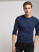 gestreifter Pullover - Männer - blue fine stripe gestreifter Pullover - Männer - blue fine stripe - 5 - TOM TAILOR