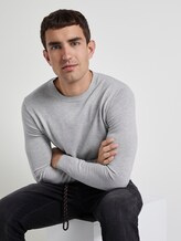 gestreifter Pullover - Männer - offwhite fine stripe gestreifter Pullover - Männer - offwhite fine stripe - 5 - TOM TAILOR