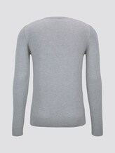 gestreifter Pullover - Männer - offwhite fine stripe gestreifter Pullover - Männer - offwhite fine stripe - 8 - TOM TAILOR