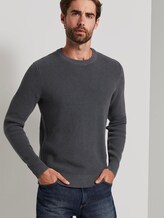 Pullover mit Rundhalsausschnitt - Männer - Cyber Grey Pullover mit Rundhalsausschnitt - Männer - Cyber Grey - 5 - TOM TAILOR
