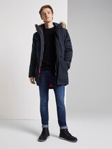 strukturierter Pullover - Männer - blue striped structure strukturierter Pullover - Männer - blue striped structure - 3 - TOM TAILOR Denim