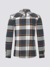 Flanellhemd - Männer - grey white big check Flanellhemd - Männer - grey white big check - 8 - TOM TAILOR