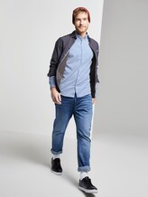 Hemd in Twill-Optik - Männer - light blue herringbone struct Hemd in Twill-Optik - Männer - light blue herringbone struct - 3 - TOM TAILOR