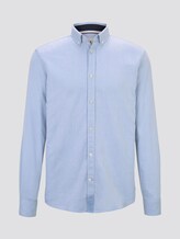 Hemd in Twill-Optik - Männer - light blue herringbone struct Hemd in Twill-Optik - Männer - light blue herringbone struct - 7 - TOM TAILOR