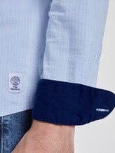 Hemd in Twill-Optik - Männer - light blue herringbone struct Hemd in Twill-Optik - Männer - light blue herringbone struct - 9 - TOM TAILOR