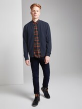 kariertes Hemd - Männer - black petrol red check kariertes Hemd - Männer - black petrol red check - 3 - TOM TAILOR Denim