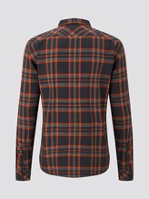 kariertes Hemd - Männer - black petrol red check kariertes Hemd - Männer - black petrol red check - 8 - TOM TAILOR Denim