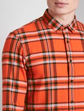 kariertes Hemd - Männer - bright red black check kariertes Hemd - Männer - bright red black check - 9 - TOM TAILOR Denim