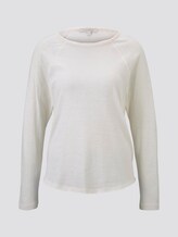 Shirt met lange mouwen - Frauen - Gardenia White Shirt met lange mouwen - Frauen - Gardenia White - 7 - TOM TAILOR Denim