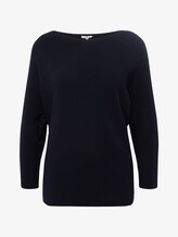 Pullover mit Streifenstruktur - Frauen - Sky Captain Blue Pullover mit Streifenstruktur - Frauen - Sky Captain Blue - 7 - TOM TAILOR