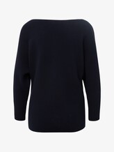 Pullover mit Streifenstruktur - Frauen - Sky Captain Blue Pullover mit Streifenstruktur - Frauen - Sky Captain Blue - 8 - TOM TAILOR