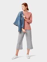 Pullover mit Streifenstruktur - Frauen - Vintage-Rose Pullover mit Streifenstruktur - Frauen - Vintage-Rose - 3 - TOM TAILOR
