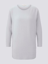 strukturierter Pullover - Frauen - Marble Beige Melange strukturierter Pullover - Frauen - Marble Beige Melange - 7 - TOM TAILOR Denim