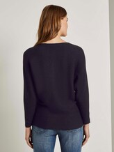 Trui met textuur - Frauen - Shale Grey Melange Trui met textuur - Frauen - Shale Grey Melange - 2 - TOM TAILOR Denim