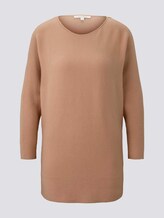 Trui met textuur - Vrouwen - camel melange Trui met textuur - Vrouwen - camel melange - 7 - TOM TAILOR Denim