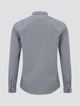 Klein geruit hemd - Mannen - navy white mini vichy Klein geruit hemd - Mannen - navy white mini vichy - 8 - TOM TAILOR Denim
