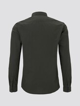 Klein geruit hemd - Mannen - khaki black mini vichy Klein geruit hemd - Mannen - khaki black mini vichy - 8 - TOM TAILOR Denim