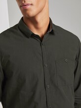 Klein geruit hemd - Mannen - khaki black mini vichy Klein geruit hemd - Mannen - khaki black mini vichy - 9 - TOM TAILOR Denim