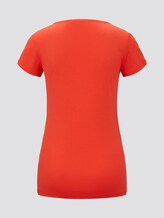 T-Shirt mit Print - Frauen - brilliant red T-Shirt mit Print - Frauen - brilliant red - 8 - TOM TAILOR Denim