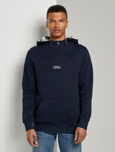 Hoodie mit Kängurutasche - Männer - Sky Captain Blue Hoodie mit Kängurutasche - Männer - Sky Captain Blue - 1 - TOM TAILOR Denim