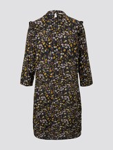 gemustertes Minikleid - Frauen - black yellow flower print gemustertes Minikleid - Frauen - black yellow flower print - 7 - TOM TAILOR Denim
