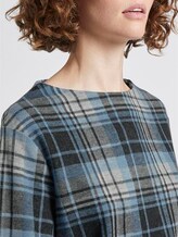 kariertes Sweatshirt - Frauen - blue check design kariertes Sweatshirt - Frauen - blue check design - 9 - TOM TAILOR