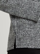 karierter Hoodie - Frauen - black white glencheck karierter Hoodie - Frauen - black white glencheck - 10 - TOM TAILOR