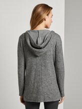 Sweatjack in melange look - Frauen - alloy grey melange Sweatjack in melange look - Frauen - alloy grey melange - 2 - TOM TAILOR