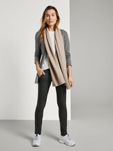 Sweatjack in melange look - Frauen - alloy grey melange Sweatjack in melange look - Frauen - alloy grey melange - 3 - TOM TAILOR