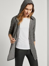 Sweatjack in melange look - Frauen - alloy grey melange Sweatjack in melange look - Frauen - alloy grey melange - 5 - TOM TAILOR