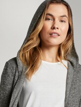 Sweatjack in melange look - Frauen - alloy grey melange Sweatjack in melange look - Frauen - alloy grey melange - 9 - TOM TAILOR