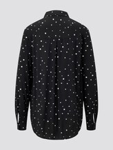 gemusterte Hemdbluse - Frauen - black with white dots gemusterte Hemdbluse - Frauen - black with white dots - 8 - TOM TAILOR Denim