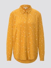 gemusterte Hemdbluse - Frauen - yellow white dot gemusterte Hemdbluse - Frauen - yellow white dot - 7 - TOM TAILOR Denim