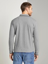 Gestreiftes Poloshirt - Männer - Middle Grey Melange Gestreiftes Poloshirt - Männer - Middle Grey Melange - 2 - TOM TAILOR
