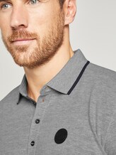 Gestreiftes Poloshirt - Männer - Middle Grey Melange Gestreiftes Poloshirt - Männer - Middle Grey Melange - 9 - TOM TAILOR