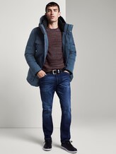 Winterjacke mit Kapuze - Männer - Dark Denim Blue Winterjacke mit Kapuze - Männer - Dark Denim Blue - 3 - TOM TAILOR