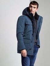 Winterjacke mit Kapuze - Männer - Dark Denim Blue Winterjacke mit Kapuze - Männer - Dark Denim Blue - 5 - TOM TAILOR